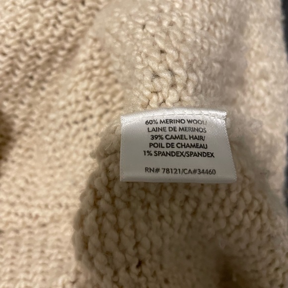 Eileen Fisher cowl neck wool knit sweater - Picture 4 of 4